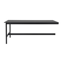 Linear System High Table End Module | 110x240 H95cm | Tisch-Zubehör | Muuto