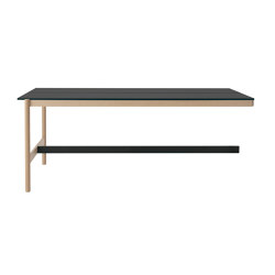 Linear System High Table End Module | 110x240 H95cm | Tisch-Zubehör | Muuto