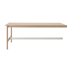 Linear System High Table End Module | 110x240 H95cm | Tisch-Zubehör | Muuto