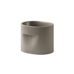 Ridge Planter | H15cm | Vases | Muuto