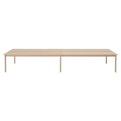 Linear System Configuration 2 | 110 | Tables de repas | Muuto