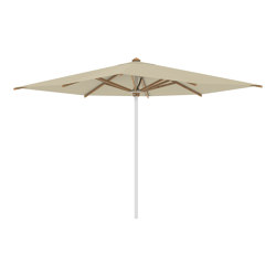 Shady umbrella 3x3m stainless steel pole & teak ribs | Toys | Royal Botania