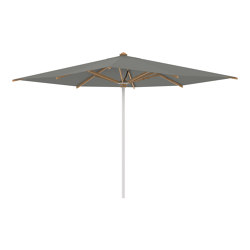 Shady umbrella 3x3m stainless steel pole & teak ribs | Sonnenschirme | Royal Botania