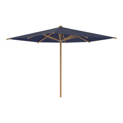 Shady umbrella 3x3m teak pole & teak ribs | Parasols | Royal Botania