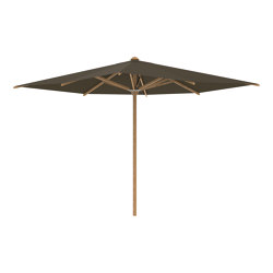 Shady umbrella 3x3m teak pole & teak ribs | Parasols | Royal Botania