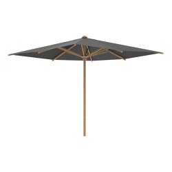 Shady umbrella 3x3m teak pole & teak ribs | Parasols | Royal Botania