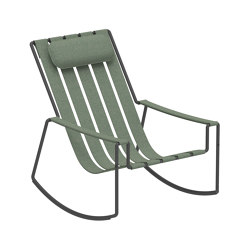 Strappy rocking chair | Sessel | Royal Botania