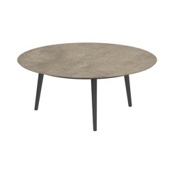 Styletto high lounge table 120cm round | Tavolini bassi | Royal Botania