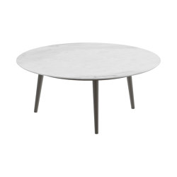 Styletto high lounge table 120cm round | Tavolini bassi | Royal Botania