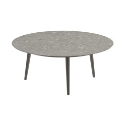 Styletto high lounge table 120cm round | Tavolini bassi | Royal Botania