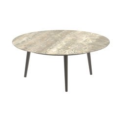 Styletto high lounge table 120cm round | Mesas de centro | Royal Botania