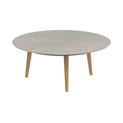 Styletto high lounge table 120cm round | Tavolini bassi | Royal Botania