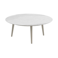 Styletto high lounge table 120cm round | Tavolini bassi | Royal Botania