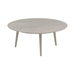 Styletto high lounge table 120cm round | Tavolini bassi | Royal Botania