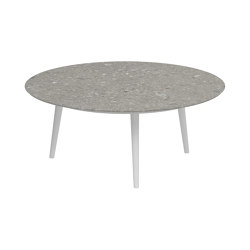 Styletto high lounge table 120cm round | Tavolini bassi | Royal Botania