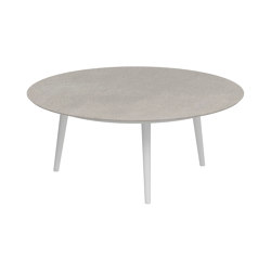 Styletto high lounge table 120cm round | Mesas de centro | Royal Botania