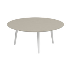 Styletto high lounge table 120cm round | Tavolini bassi | Royal Botania