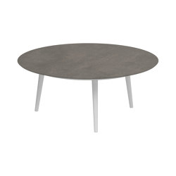 Styletto high lounge table 120cm round | Tavolini bassi | Royal Botania