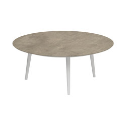 Styletto high lounge table 120cm round | Mesas de centro | Royal Botania