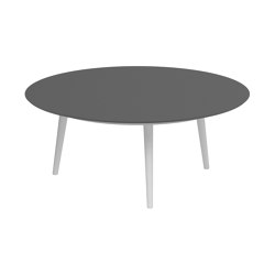 Styletto high lounge table 120cm round | Tavolini bassi | Royal Botania