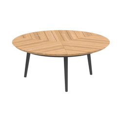 Styletto high lounge table 120cm round | Tavolini bassi | Royal Botania