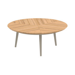 Styletto high lounge table 120cm round | Tables basses | Royal Botania