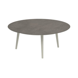 Styletto high lounge table 120cm round | Tavolini bassi | Royal Botania