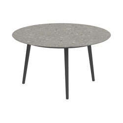 Styletto low dining table 120cm round | Mesas comedor | Royal Botania