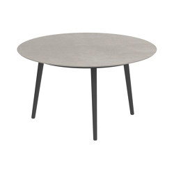 Styletto low dining table 120cm round | Dining tables | Royal Botania