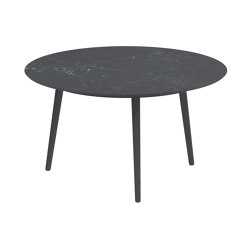 Styletto low dining table 120cm ronde | Tables de repas | Royal Botania