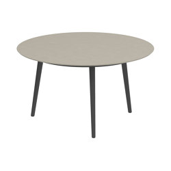 Styletto low dining table 120cm round | Dining tables | Royal Botania