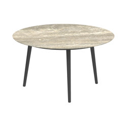 Styletto low dining table 120cm round | Tavoli pranzo | Royal Botania