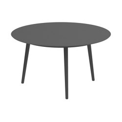 Styletto low dining table 120cm round | Dining tables | Royal Botania