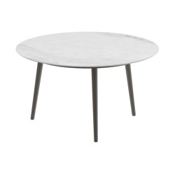 Styletto low dining table 120cm round | Tavoli pranzo | Royal Botania