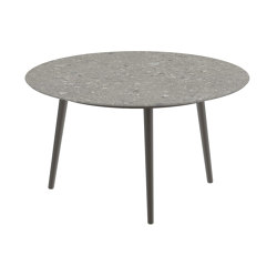 Styletto low dining table 120cm round | Mesas comedor | Royal Botania