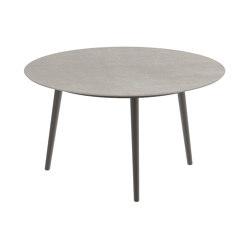 Styletto low dining table 120cm round | Mesas comedor | Royal Botania