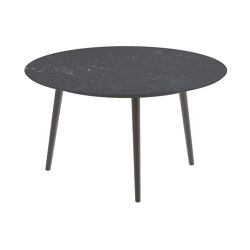 Styletto low dining table 120cm round | Mesas comedor | Royal Botania