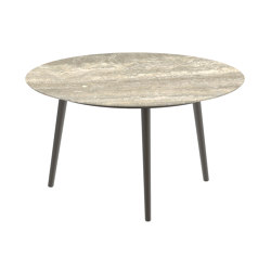 Styletto low dining table 120cm ronde | Tables de repas | Royal Botania