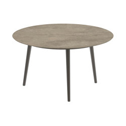 Styletto low dining table 120cm ronde | Tables de repas | Royal Botania