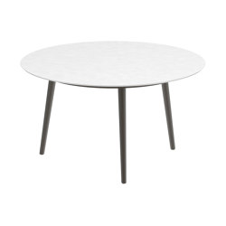 Styletto low dining table 120cm round | Dining tables | Royal Botania