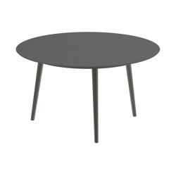 Styletto low dining table 120cm ronde | Tables de repas | Royal Botania