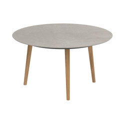 Styletto low dining table 120cm round | Tavoli pranzo | Royal Botania