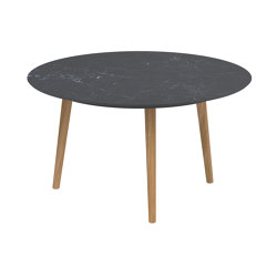 Styletto low dining table 120cm round | Tavoli pranzo | Royal Botania