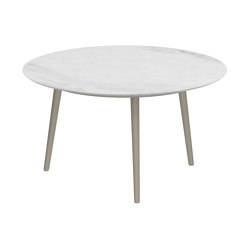 Styletto low dining table 120cm round | Mesas comedor | Royal Botania