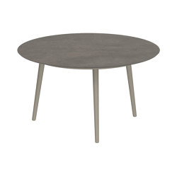 Styletto low dining table 120cm round | Mesas comedor | Royal Botania