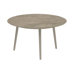 Styletto low dining table 120cm round | Dining tables | Royal Botania