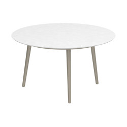 Styletto low dining table 120cm ronde | Tables de repas | Royal Botania