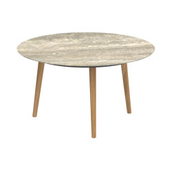 Styletto low dining table 120cm round | Tavoli pranzo | Royal Botania