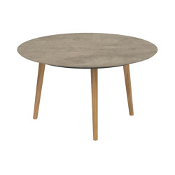 Styletto low dining table 120cm round | Tavoli pranzo | Royal Botania