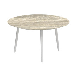 Styletto low dining table 120cm round | Mesas comedor | Royal Botania